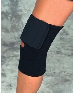 Knee Wrap Black Neoprene Medium 14 -15  Sportaid
